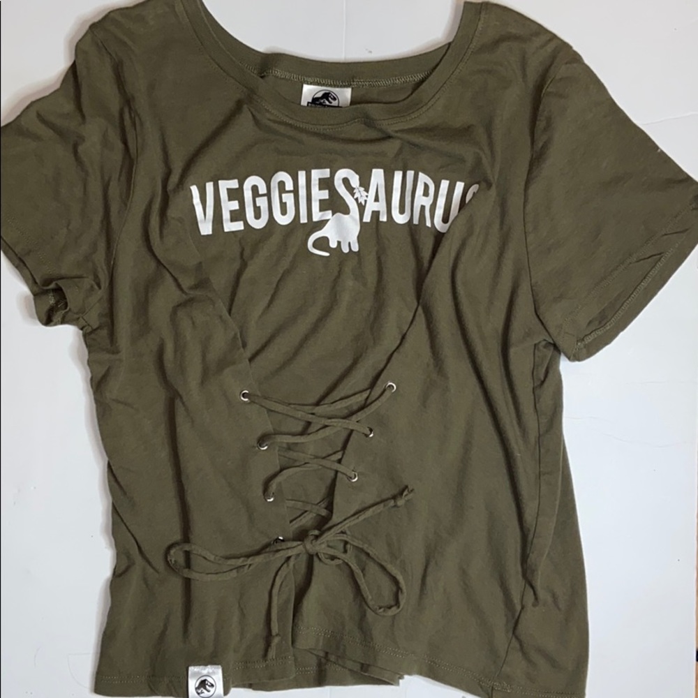 Jurassic World veggie saurus shrt sleeve corset